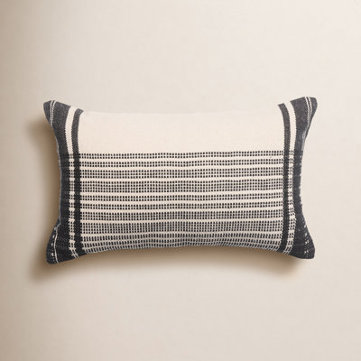 Dione 100% Cotton Lumbar Rectangular Pillow Cover