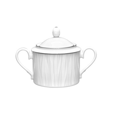 Glacier platine 11 oz Noritake Sucrier avec couvercle