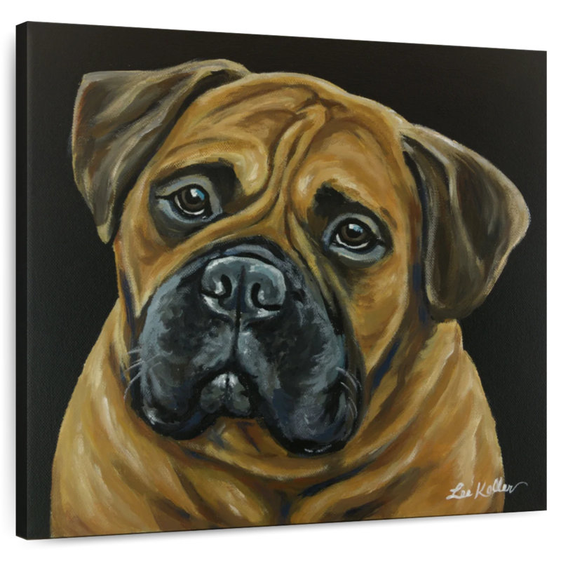 Brampt Bull Mastiff, 10'' H x 10'' W