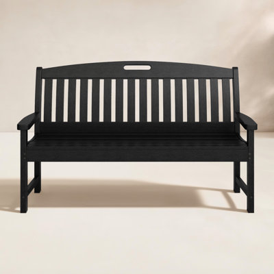 POLYWOOD® Nautical Garden Bench