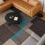 Tapis bleu tissé à la machine Bolk-129908154