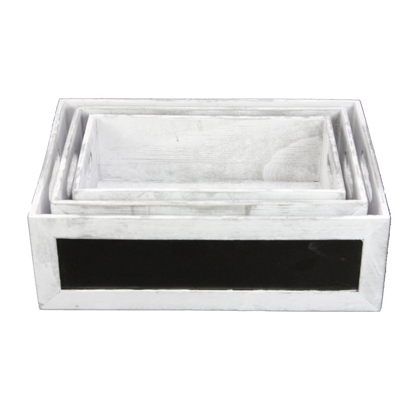 Gracie Oaks Decorative Bin, Gray