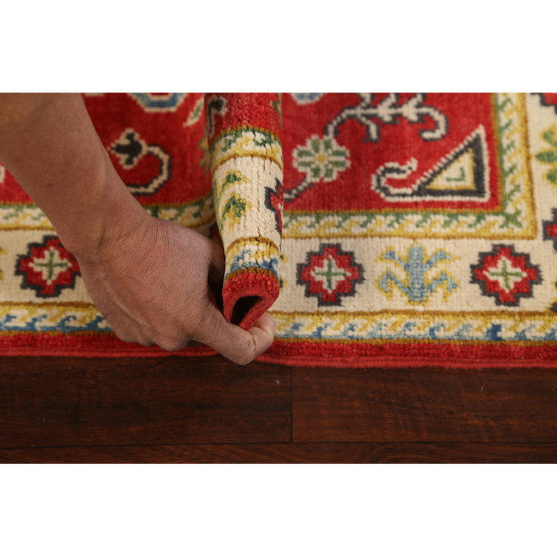 Tapis de couloir unique en laine noué à la main 2 pi 2 po x 5 pi 10 po New Age