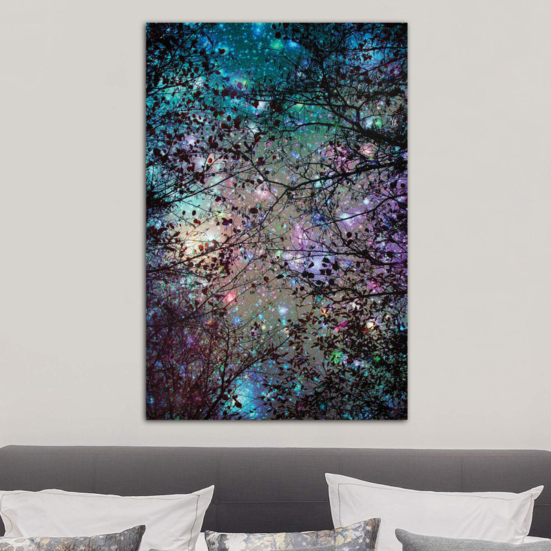 Night Lights by Ros Berryman - Wrapped Canvas Print, 101.6 cm H x 66.04 cm W x 1.91 cm D