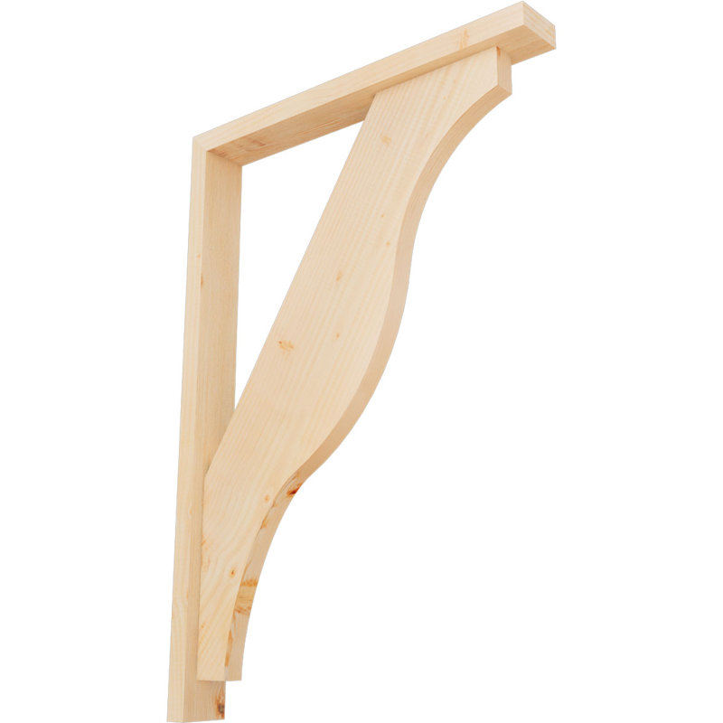 Support Funston Block avec support décalé, 40 x 28, Sapin Douglas de l 3 1/2 (lisse)