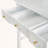 Compact Vanity Table with Swivel Mirror and 5 Drawers