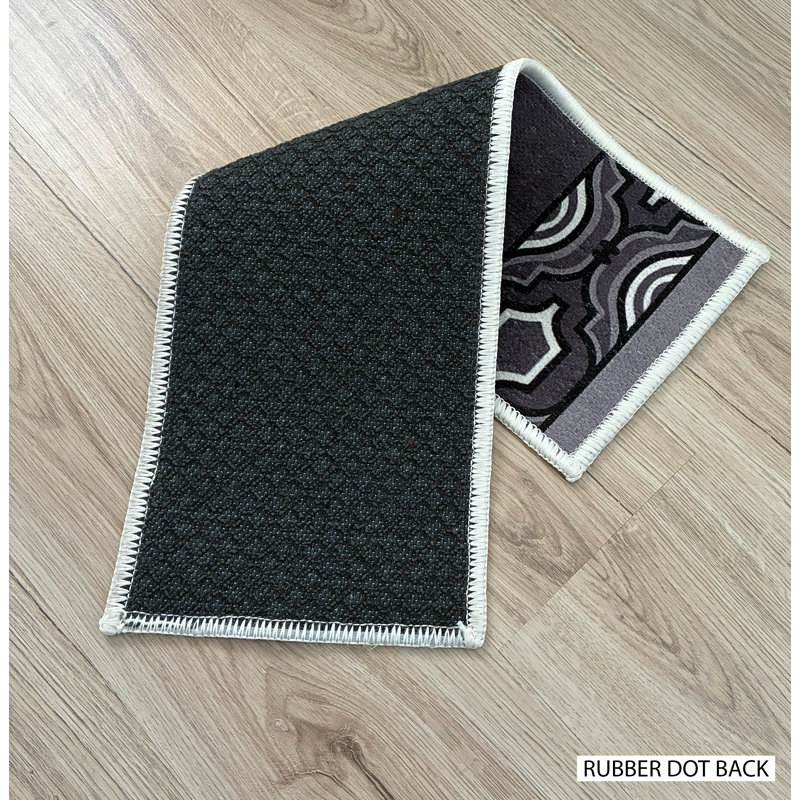 Tapis d'escaliers Bakhtiari, Rectangle 31,5 po x 11,5 po