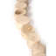 Round Wood Disk Chandelier w/ Recycled Glass Disks-612204459