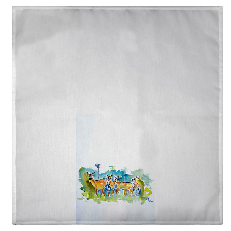 Serviette de cerf à main Zooey