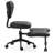 Modern Meditation Chair With Lumbar Support, Adjustable Cushion & 360° Swivel For Home Office