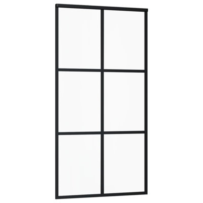Porte coulissante en verre Nottaway