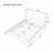 Upholstered Platform Bed With Wingback Headboard-1190642010-1190642011