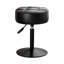 Tabouret de coiffeuse réglable, fauteuil de coiffeuse pivotant à 360 ° pour la salle de maquillage, tabouret noir pour la coiffeuse, petits tabourets de coiffeuse en similicuir pour la salle de bain, le salon
