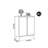 French-style partitioned shoe storage cabinet-556858499