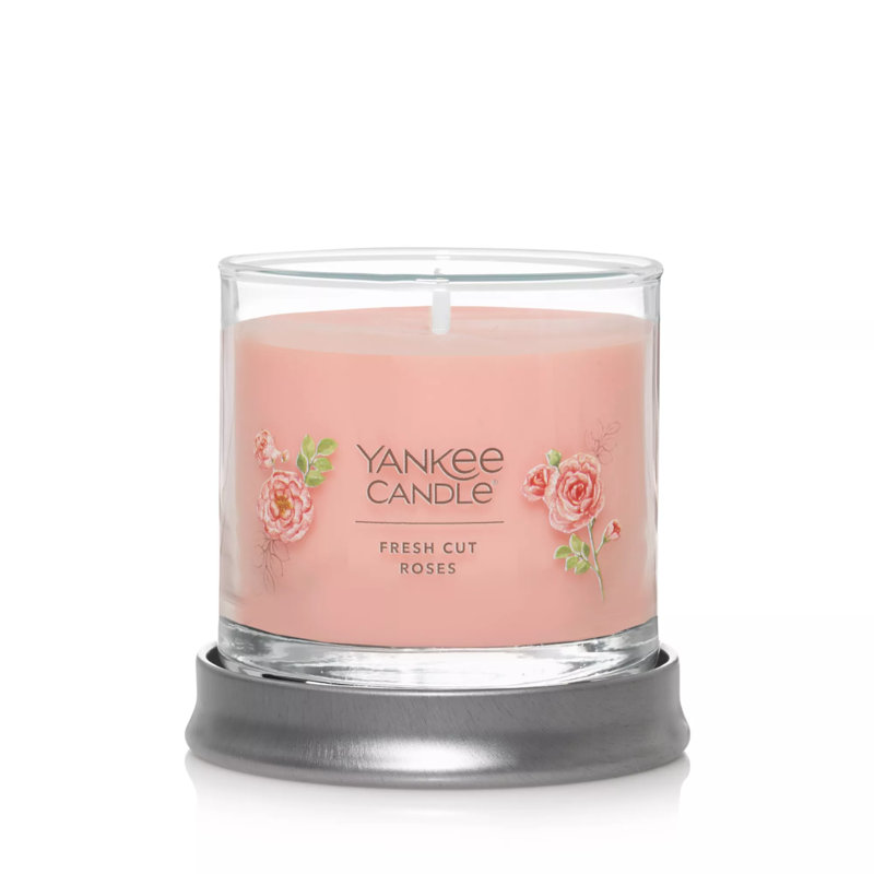 Signature Fresh Cut Roses Scented Tumbler Candle, Small