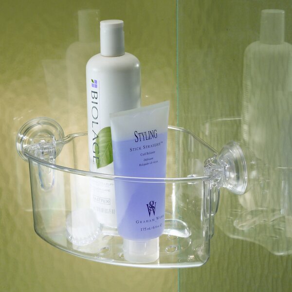 Hawley 2 Way Convertible Shower Caddy Rebrilliant Finish: White