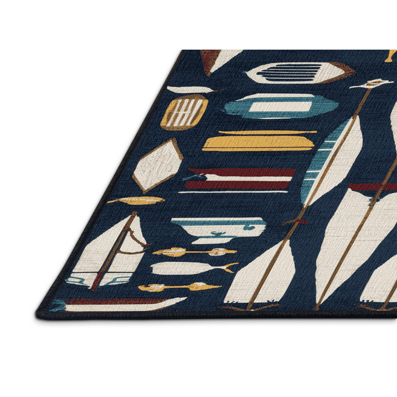  Tapis nautique lavable, Rectangle 7 pi x 10 pi