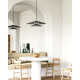 Cruz 2 Light Dimmable LED Pendant