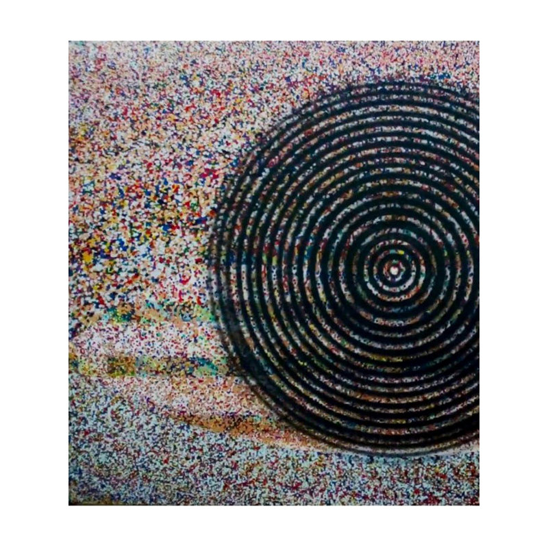 "The Eye", peinture acrylique par Ghanshyam Gupta
