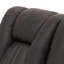 Canapé inclinable manuel de 83 po de largeur avec console rabattable et porte-gobelets