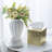 Gold Square Tissue Box Cover Holder
