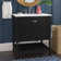 Krish 30'' Single Bathroom Vanity with Engineered Marble Top
