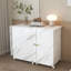 Bureau intérieur, table pliable avec roulettes verrouillables, tablettes pour la maison