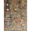 Abstract Area Rug in Gray