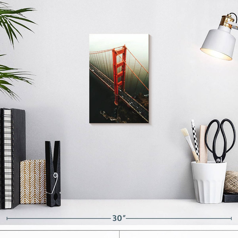 Lilie Golden Gate Tower View, 12" H x 8" W