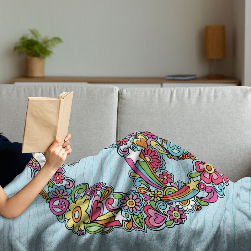 Hand Woven Throw Blanket, 60" x 80"