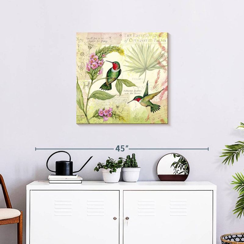 Crowle Hummingbirds Flight, 24" H x 24" W
