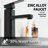 24" Rectangular Integrated Bathroom Sink with Single Hole Faucet, Drain, Overflow