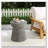 Outdoor LightWeight Concrete Side Table