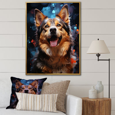 Chien Akita Aurora I - reproduction sur toile