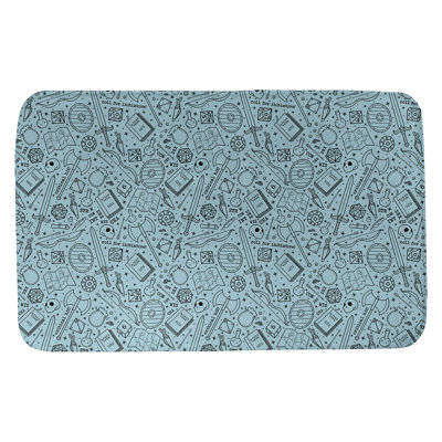 Tapis pour salle de bain rpg Leffel