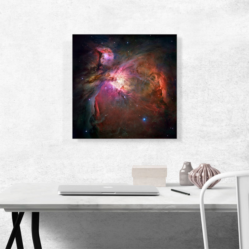 Orion Nebula Hubble Telescope NASA - reproduction de photo sur toile tendue, H 18 po x l 18 po x P 0,75 po