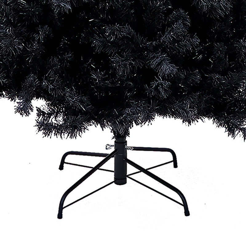 Arbre de Noël noir 7,5 po