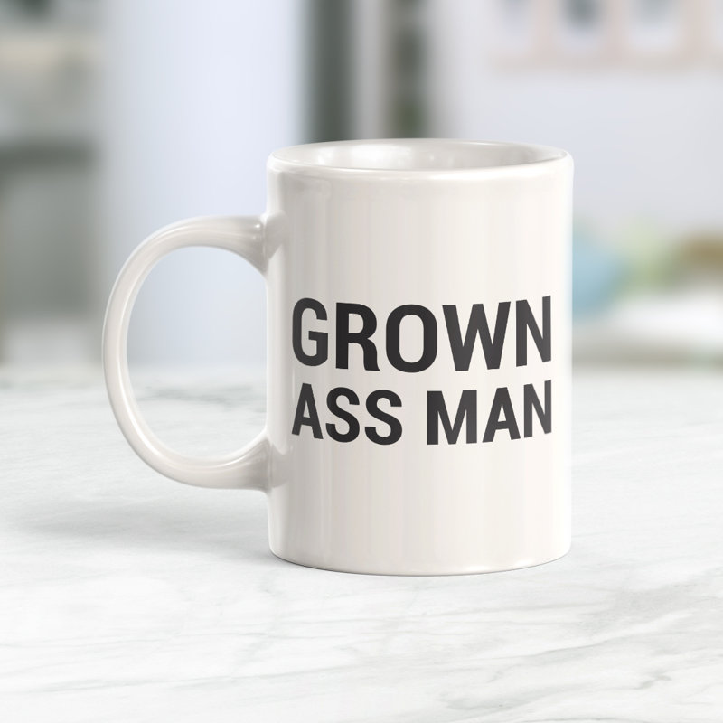 Grande tasse à café à un cul cultivé Ellisiv, 11 oz, Céramique