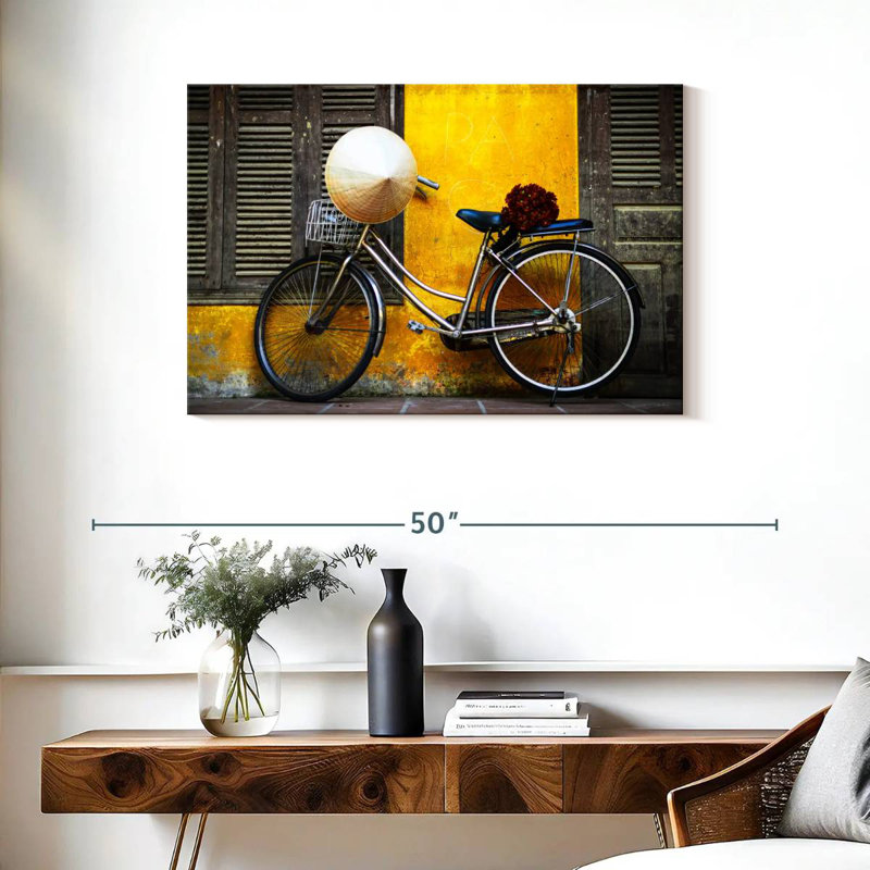 Mehar Vietnamese Bicycle, 24" H x 36" W