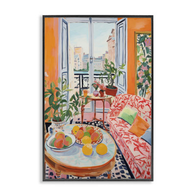 Art de la giclée intérieure brillante et ensoleillée par LSR Design Studio