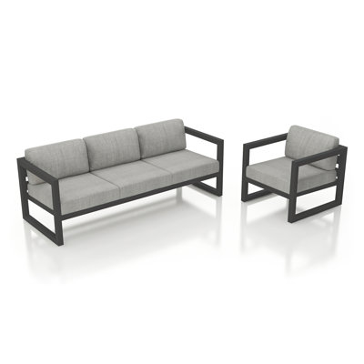 Canapé de patio et méridienne avec coussins Sunbrella® Smith