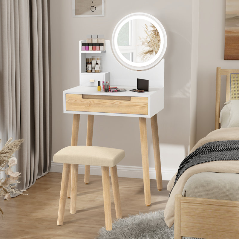 Dressing Table with Mirror