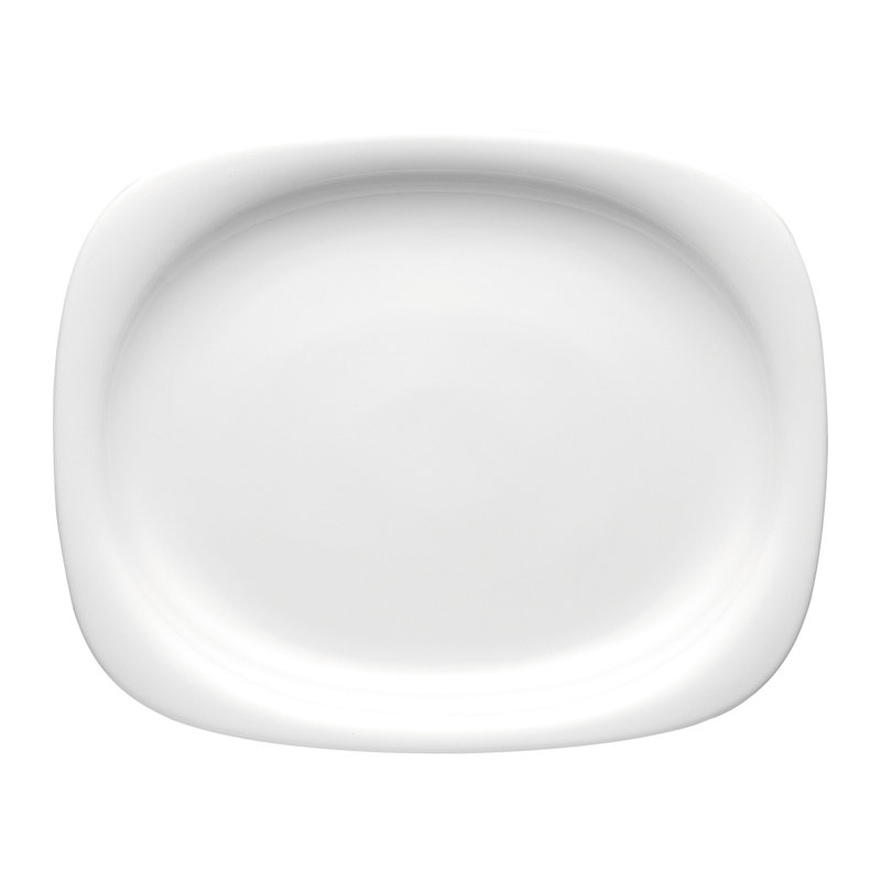 Suomi Porcelain China Platter, 1.5" H x 11.75" W x 15" L