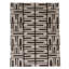 Flatweave Wool Ikat Area Rug in Espresso