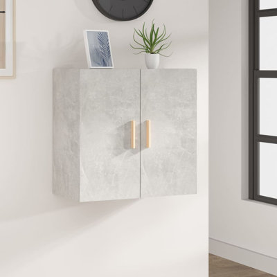 17 Stories Wall Cabinet  60X30x60 Cm Engineered Wood