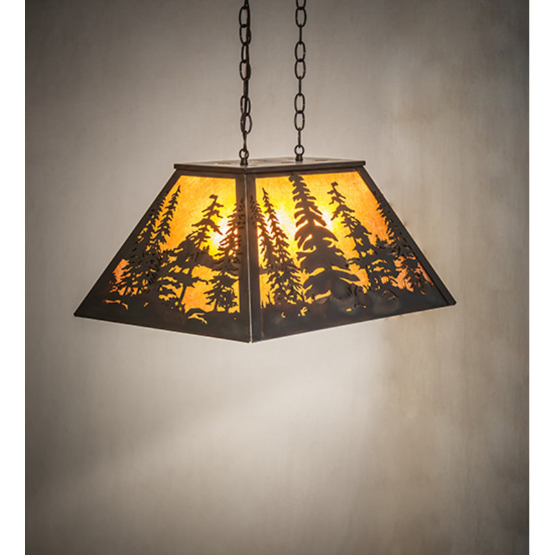 Luminaire suspendu géométrique à 3 lumières Jalea