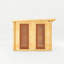 Mercia 10ft x 10ft Studio Pent Log Cabin With UPVC Windows & Doors (44mm)-105863287