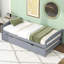 Lit plateforme simple avec lit gigogne simple-1322035581