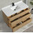 La Jolla 48'' Single Bathroom Vanity With Engineered Stone Top