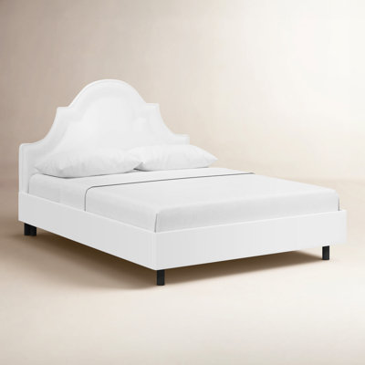 Lit plateforme tapissier Knipe